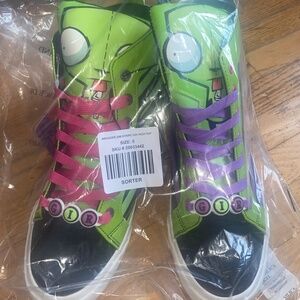 Invader Zim GIR hot topic shoes size 8